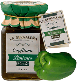 LA GERGALEÑA, CONFITURA DE PIMIENTO VERDE