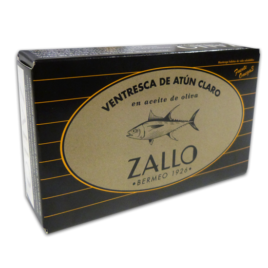 ZALLO, VENTRESCA DE ATUN CLARO EN ACEITE DE OLIVA OL120
