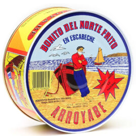 ARROYABE, BONITO DEL NORTE EN ESCABECHE RO1000 LATA PANDERETA 1KG