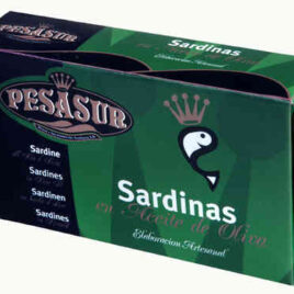 PESASUR, SARDINAS EN ACEITE DE OLIVA LATA FACIL APERTURA RR125