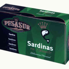 PESASUR, SARDINAS CON TOMATE EN ACEITE DE OLIVA LATA FACIL APERTURA RR125