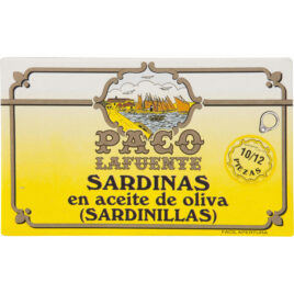 CONSERVERA GALLEGA, PACO LAFUENTE SARDINILLA EN ACEITE DE OLIVA