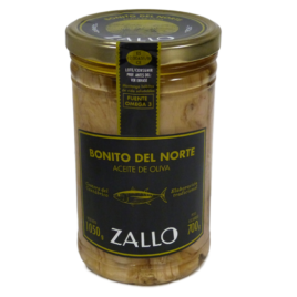 ZALLO, LOMOS DE BONITO DEL NORTE COST. EN ACEITE DE OLIVA T1050