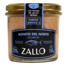 ZALLO, LOMOS DE BONITO DEL NORTE COST. ESCABECHE T220