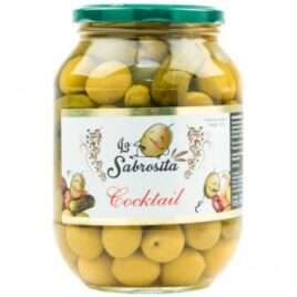 LA SABROSITA, FRASCO ACEITUNAS COKTAIL 515G