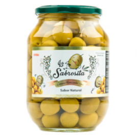 LA SABROSITA, FRASCO ACEITUNA SABOR NATURAL 465G