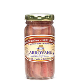 ARROYABE, FILETES DE ANCHOA DEL CANTABRICO EN ACEITE DE OLIVA TC 100GR