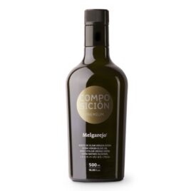 MELGAREJO, ACEITE DE OLIVA VIRGEN EXTRA PREMIUM COMPOSICION 250ML Y 500ML