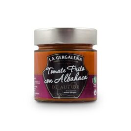 LA GERGALEÑA, TOMATE FRITO CON ALBAHACA DE AUTOR