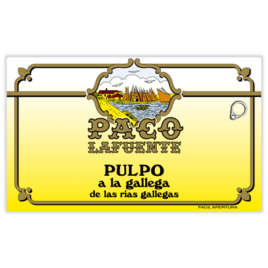 CONSERVERA GALLEGA, PACO LAFUENTE PULPO A LA GALLEGA DE LAS RIAS GALLEGAS